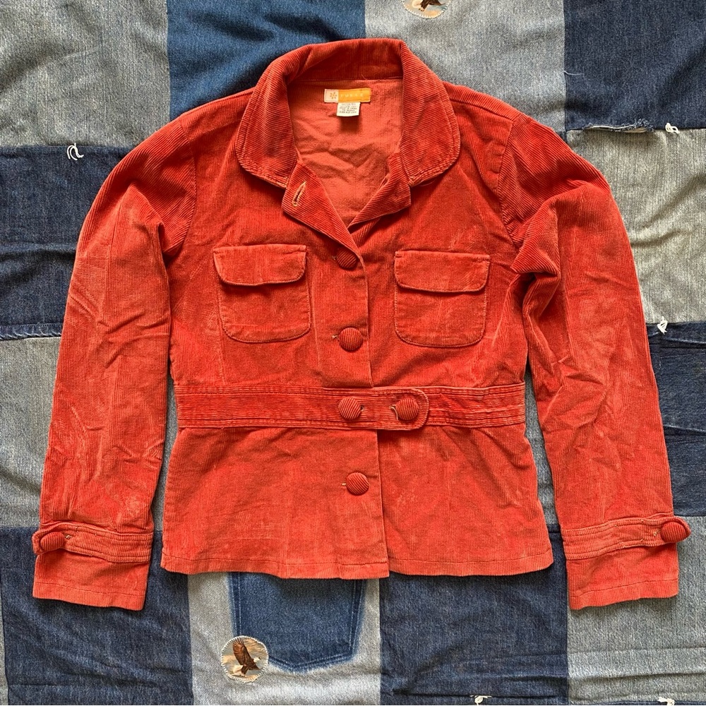 tulle corduroy jacket fits size M